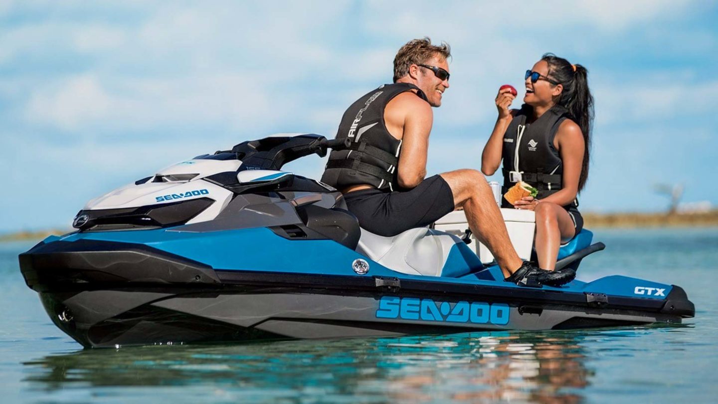 SeaDoo GTX PRO 130 Blue Wave Jet Ski Rentals